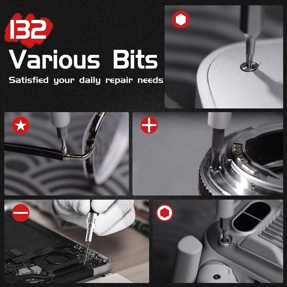 EZARC Precision Screwdriver Set, Laptop Screwdriver Kit, 145 in 1 Magnetic Compu - Picture 5 of 7